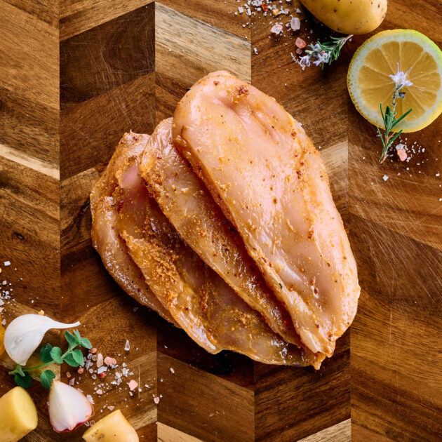 Chicken Schnitzel Ginger Thyme