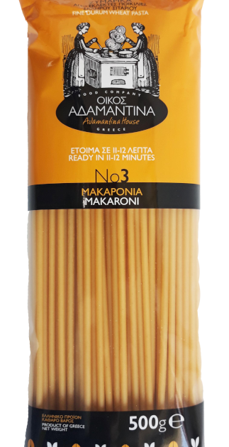 Μακαρόνια Νο3 Οίκος Αδαμαντίνα 500γρ.