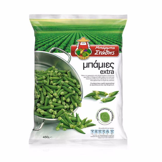 Okra extra "Μπαρμπαστάθης" 450gr.