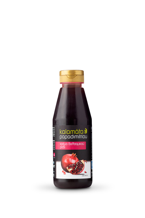 Balsamic Cream With Pomegranate Papadimitriou 250ml - Image 2