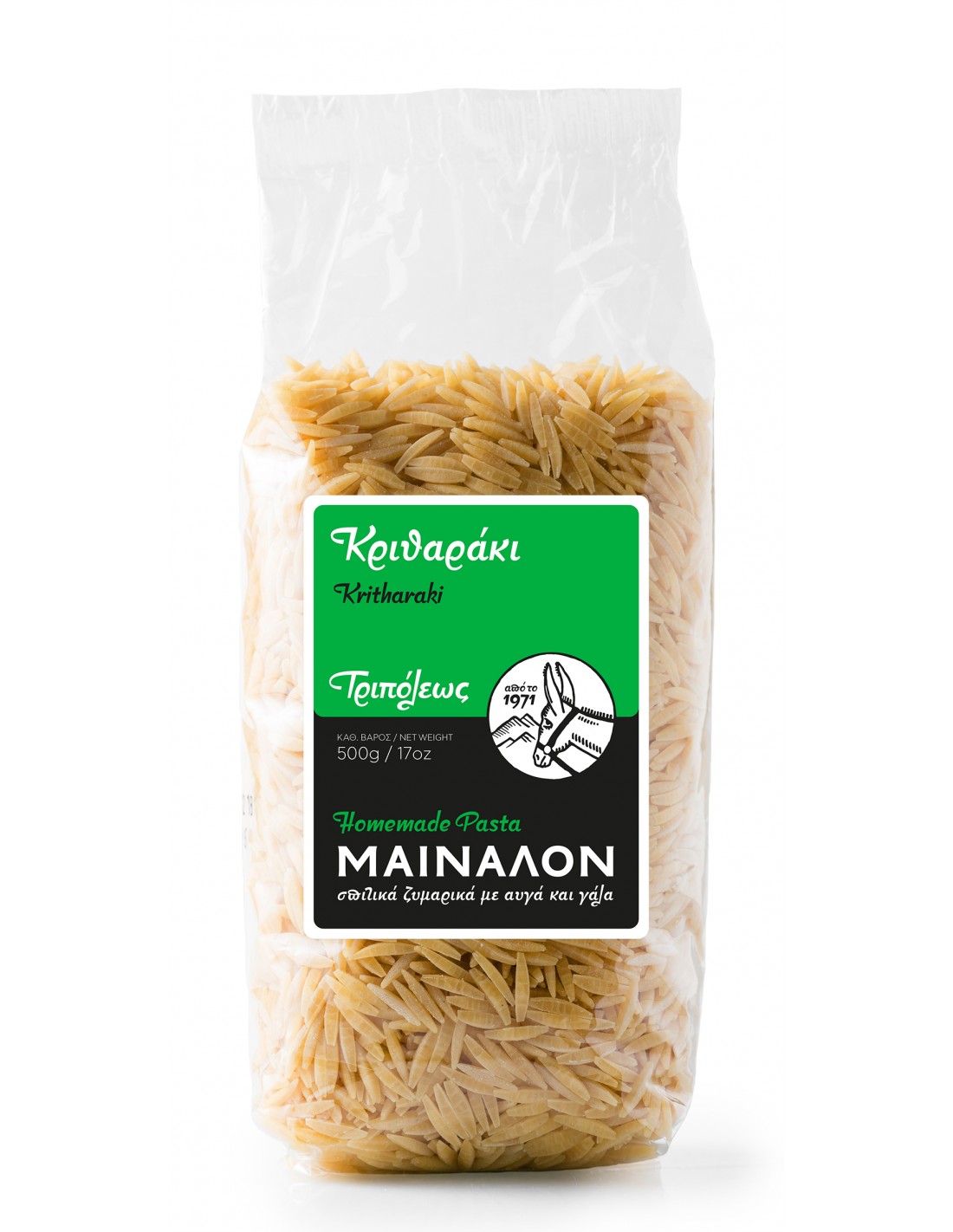 Orzo ΜΑΙΝΑΛΟΝ 500gr. - Image 2