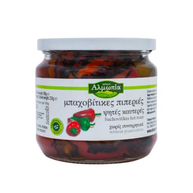 Bachovitikes Hot Peppers ΑΛΜΩΠΙΑ 330gr.