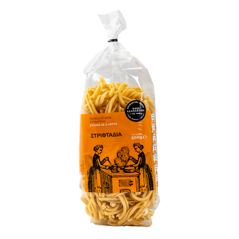 Striftaria Pasta ΑΔΑΜΑΝΤΙΝΑ 500gr. - Image 2