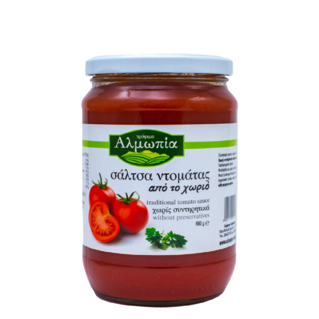Village Tomato Sauce ΑΛΜΩΠΙΑ 690gr.